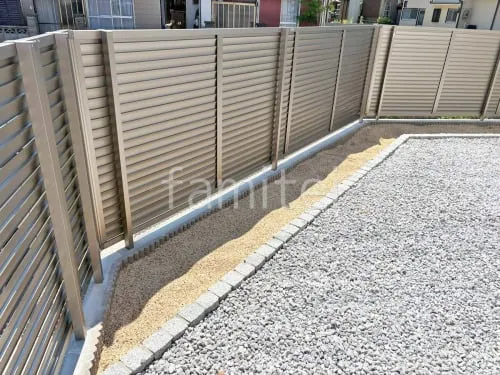 大津市 新築ベーシック オープン外構