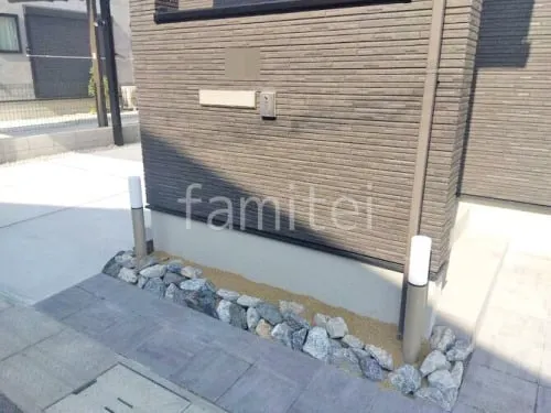 大和郡山市 新築ベーシック オープン外構