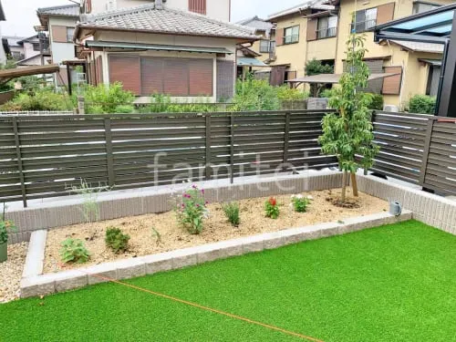 守山市 新築ベーシック オープン外構