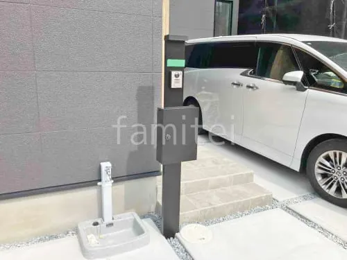 宝塚市 新築ベーシック オープン外構