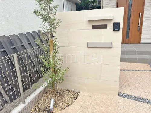 栗東市 新築シンプル オープン外構