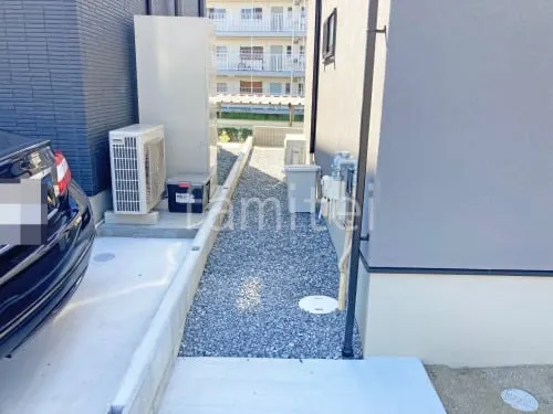 茨木市 新築ベーシック オープン外構