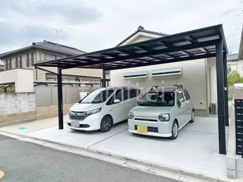 斑鳩町 新築ベーシック オープン外構