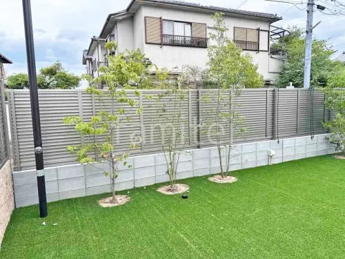 斑鳩町 新築ベーシック オープン外構
