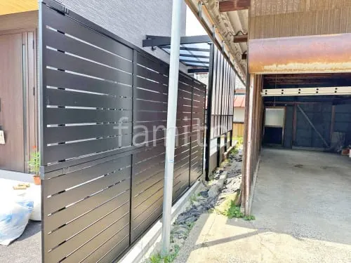 守山市 新築シンプル オープン外構