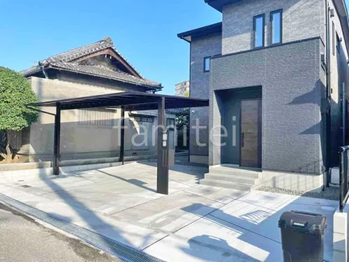 和泉市 新築ベーシック オープン外構