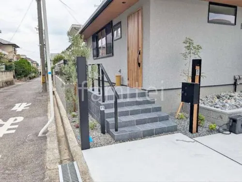 太子町 新築ベーシック オープン外構