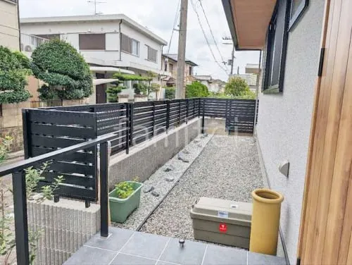 太子町 新築ベーシック オープン外構