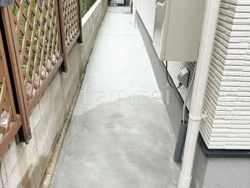 羽曳野市 新築シンプル オープン外構