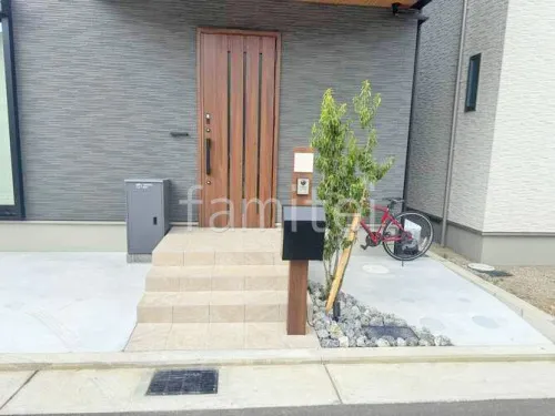 泉大津市 新築ベーシック オープン外構