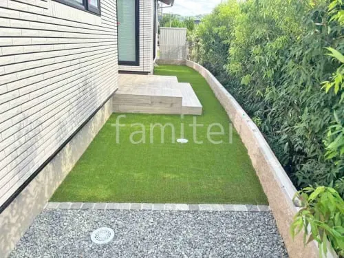 紀の川市 新築ベーシック オープン外構