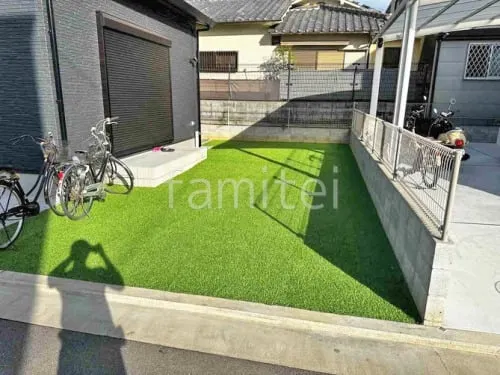 岸和田市 新築シンプル オープン外構