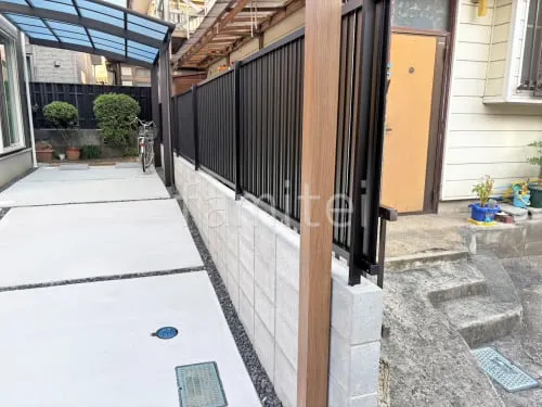 草津市 新築ベーシック オープン外構