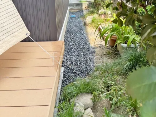 草津市 新築ベーシック オープン外構