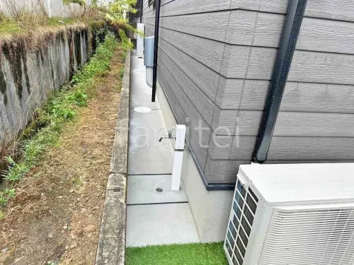 香芝市 新築ベーシック オープン外構