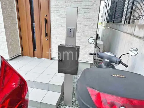 上牧町 新築ベーシック オープン外構