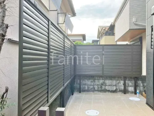 宝塚市 新築シンプル オープン外構