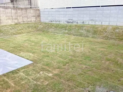 宝塚市 新築ベーシック オープン外構