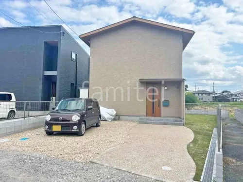 草津市 新築ベーシック オープン外構