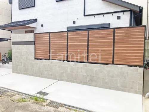 吹田市 新築シンプル オープン外構