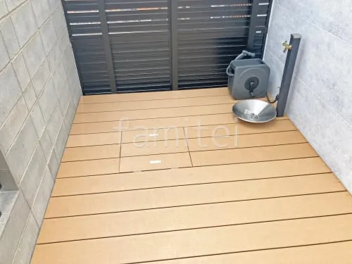 吹田市 新築シンプル オープン外構