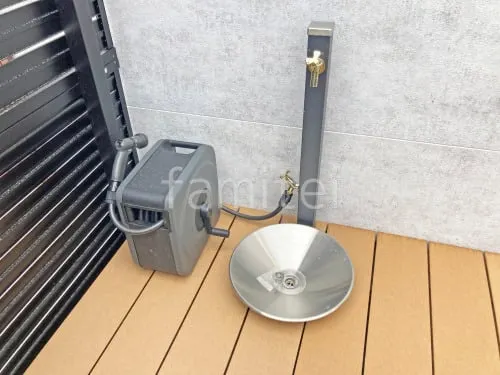 吹田市 新築シンプル オープン外構