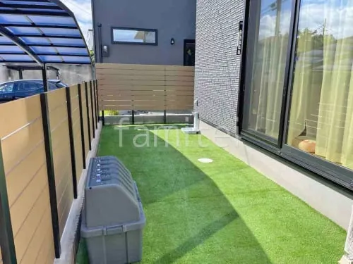 堺市 新築ベーシック オープン外構