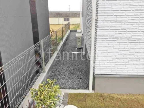 貝塚市 新築ベーシック オープン外構