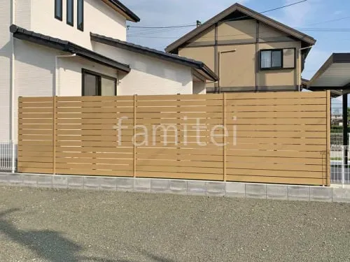 高島市 新築シンプル オープン外構