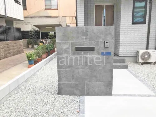 大阪市 新築シンプル オープン外構