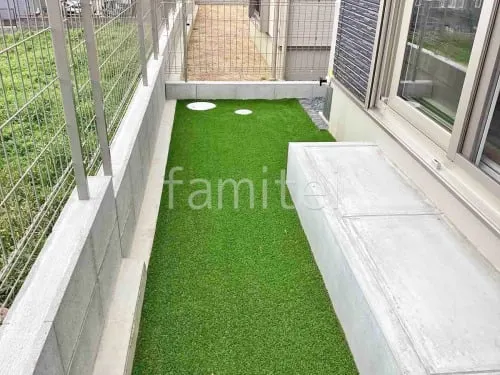 川西市 新築シンプル オープン外構