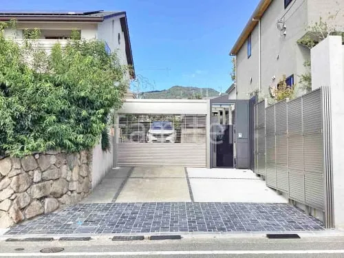 神戸市 新築ハイクラス クローズ外構