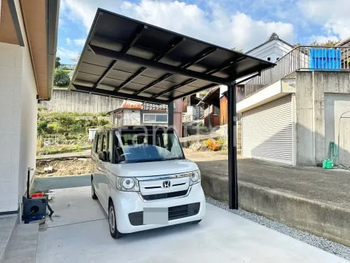 三郷町 新築ベーシック オープン外構