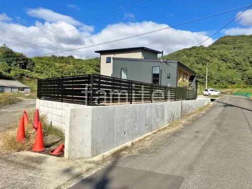 紀の川市 新築ベーシック オープン外構