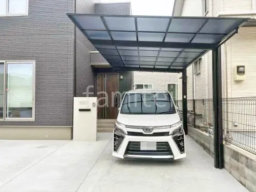 和歌山市 新築シンプル オープン外構