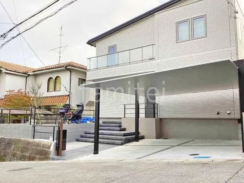 川西市 新築ベーシック オープン外構