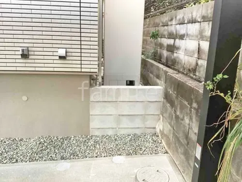 川西市 新築ベーシック オープン外構