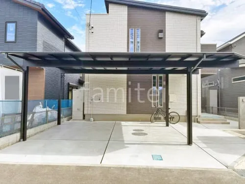 和歌山市 新築シンプル オープン外構