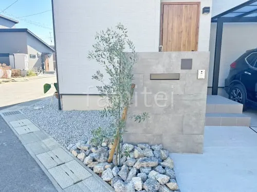 天理市 新築シンプル オープン外構