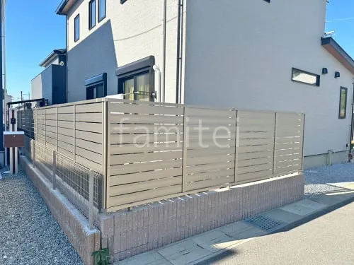 天理市 新築シンプル オープン外構