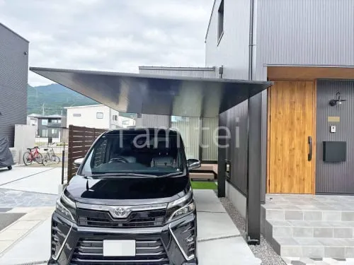 大津市 新築ベーシック オープン外構