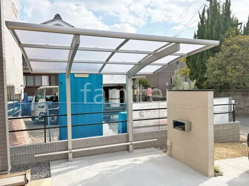 野洲市 新築シンプル オープン外構