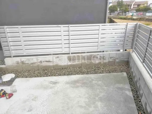 伊丹市 新築ベーシック オープン外構