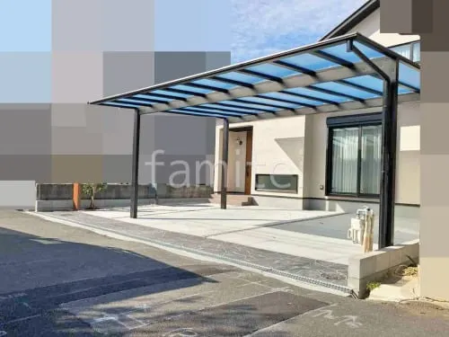 大阪市 新築ベーシック オープン外構