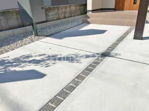 大阪市 新築ベーシック オープン外構