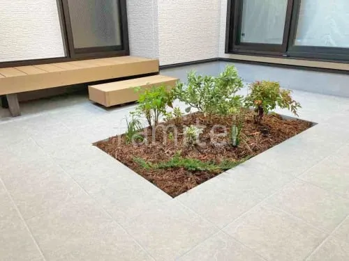 大阪市 新築ベーシック オープン外構