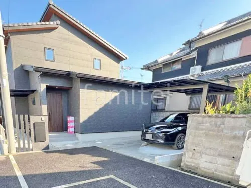 桜井市 新築ベーシック オープン外構