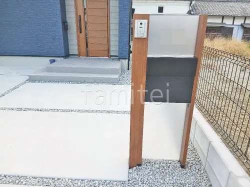 田原本町 新築ベーシック オープン外構