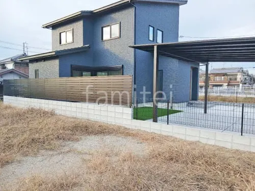 田原本町 新築ベーシック オープン外構