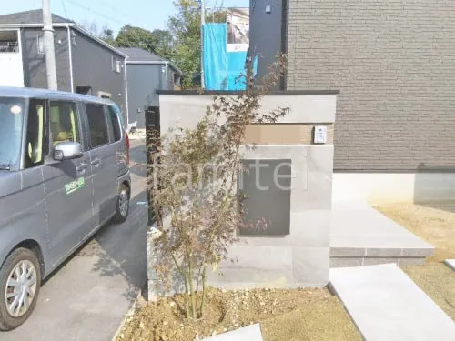 奈良市 新築シンプル オープン外構